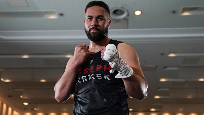 Joseph Parker will return to the ring in January. Photo / Queensbury