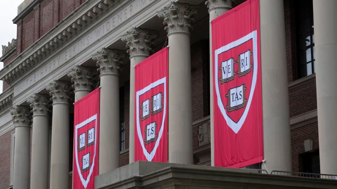 A US judge overturned the Trump Administration’s US$2 billion funding freeze on Harvard, citing First Amendment rights. Photo / Rick Friedman, AFP