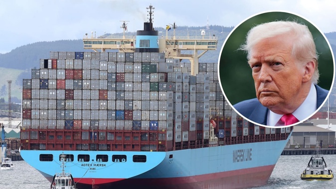 Donald Trump and the US government has imposed 15% tariffs on New Zealand goods. Photos / NZME / Getty Images