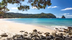 Whangapoua is your gateway to the famous New Chums beach. Photo / Getty