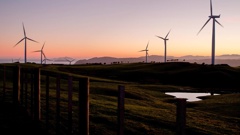 Meridian Energy West Wind farm, near Wellington. The company, 51 per cent owned by the Government, has announced the sale of its Australian business. Photo / Supplied