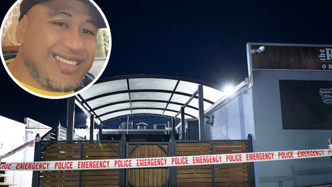 Police said Sam Matue was a person of interest in the robbery of a Takapuna bar. He died a day later as police tried to arrest him at an Auckland beach. Photo / New Zealand Herald composite