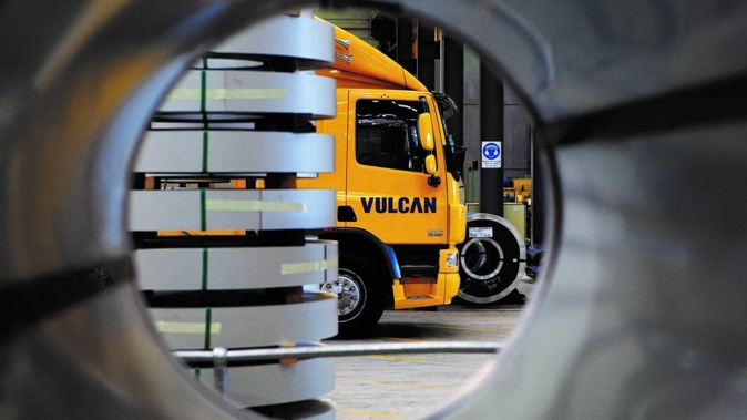 Vulcan Steel has reported its first-half result. Photo / Supplied