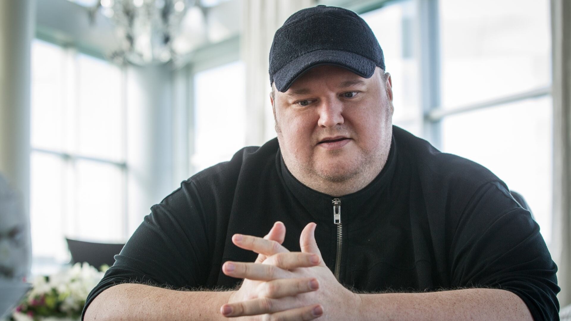 Internet entrepreneur Kim Dotcom. Picture / Greg Bowker
