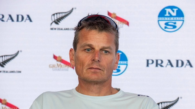 Dean Barker has revealed he had just recovered from cancer treatment while competing at the 2021 America's Cup. Photo / Photosport