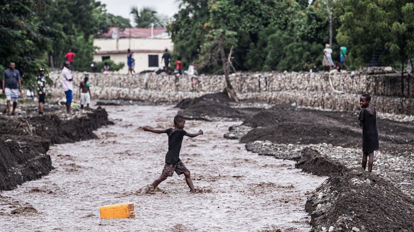 Hurricane Melissa slammed into the Caribbean last week. Photo / Clarens Siffroy, AFP
