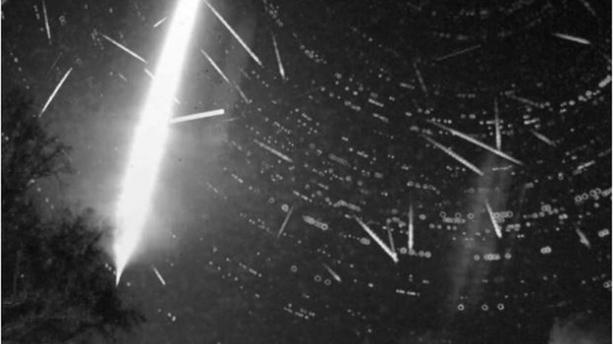 The fireball was detected on a camera at Dunstan High School, Alexandra. Photo / Fireballs Aotearoa