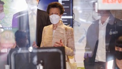HRH Princess Anne visits the National Crisis Management Centre in the basement bunker of the Beehive as Cyclone Gabrielle causes chaos around the country. Pool photograph by Robert Kitchin / Stuff