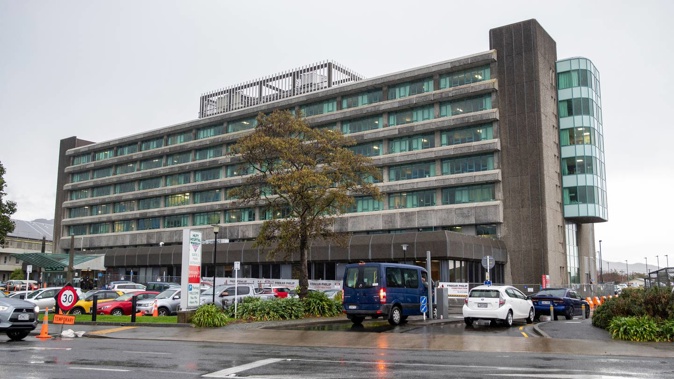 Hutt Hospital's Heretaunga Block. (Photo / Mark Mitchell)