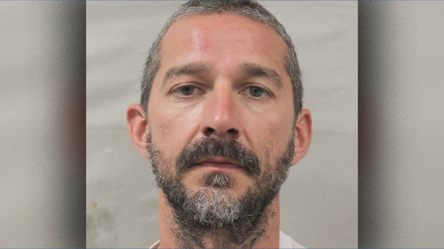 Shia LaBeouf mugshot released after alleged homophobic attack during Mardi Gras
