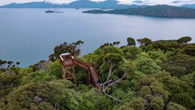 Great Lookouts on Motuara Island. Photo / MarlboroughNZ