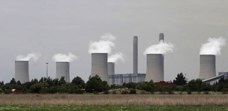 Eskom's coal-powered Lethabo power station near Sasolburg, South Africa. Photo / Denis Farrell, AP, File