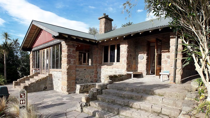Tony Adams was convicted over a burglary at the Sign of the Kiwi cafe in Christchurch, during which an associate broke down the front door of the historic building. Photo / NZME