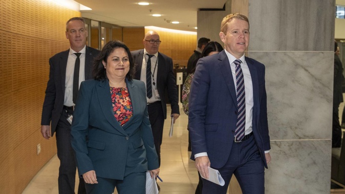 Prime Minister Chris Hipkins and Health Minister Ayesha Verrall will hold a press conference at 4pm to announce the latest decisions about Covid restrictions. Photo / Mark Mitchell