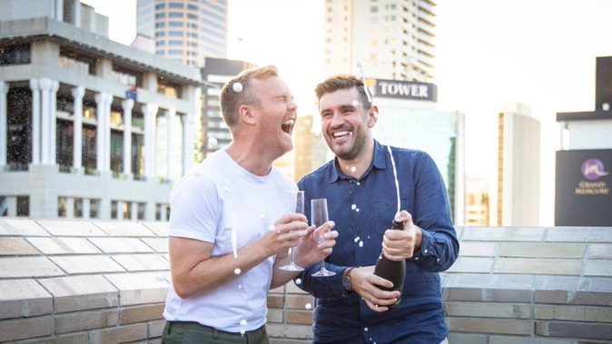 Matty McLean and Ryan Teece officially tied the knot on New Year's Eve. Photo / Instagram