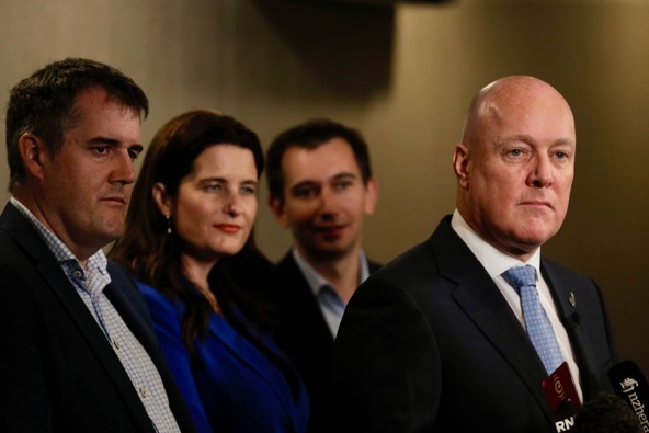 Prime Minister Christopher Luxon. Photo / Alex Burton