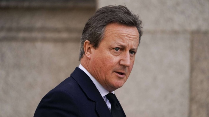 Former PM David Cameron has been appointed to the role of Foreign Secretary. Photo / AP