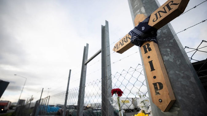 The crash scene. (Photo / George Heard)
