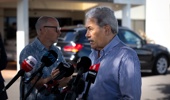 Winston Peters, Minister of Foreign Affairs, speaks to media at Whenuapai Airbase about US/Israel strikes on Iran. Photo / Sylvie Whinray