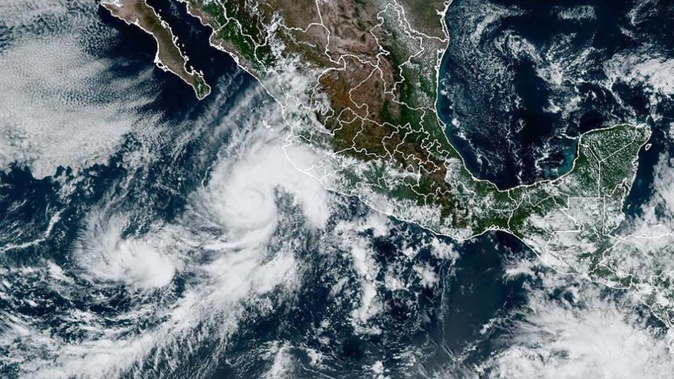 Hurricane Orlene has grown to hurricane strength and is heading for an expected landfall on Mexico's northwestern Pacific coast. Photo / AP