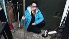 Cat Green has been left with a $1300 bill after a council sewer line was blocked. Photo / Tania Whyte