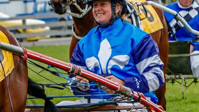 Katie Cox has been diagnosed with an aggressive form of lung cancer. Photo / Harness Racing NZ Facebook