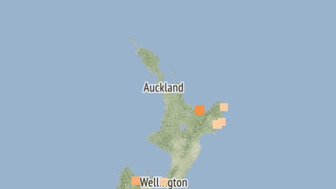 The severe 7.3 quake struck in the Kermadec Islands region north of New Zealand this lunch hour. Image / Geonet