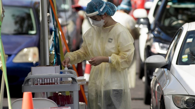 Despite a drop in case numbers, University of Otago epidemiologist Professor Michael Baker says there's still a lot of transmission across the country, including in Auckland. (Photo / Dean Purcell)