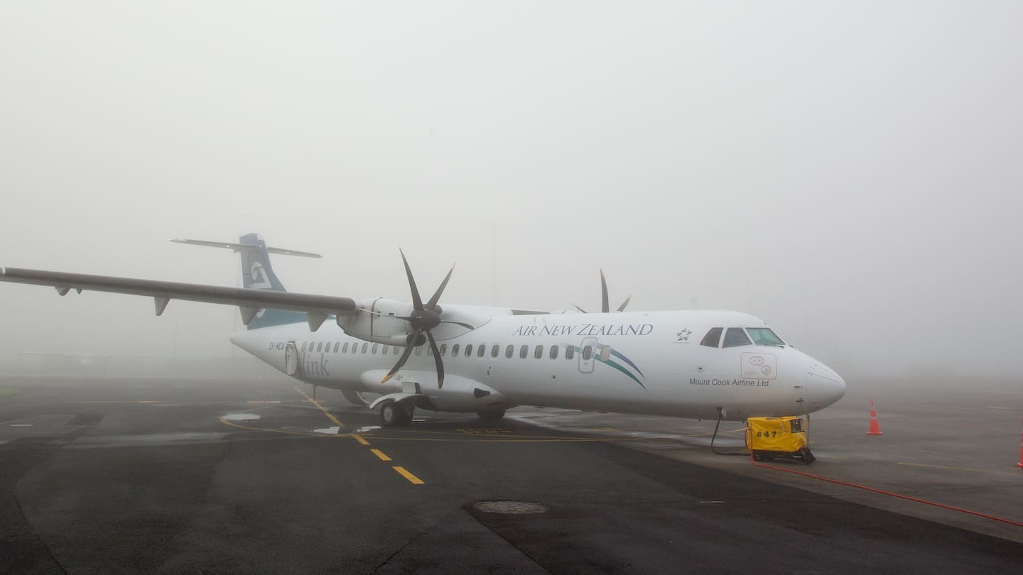 Some domestic travellers face delays and cancellations due to fog at Auckland Airport. File photo / NZ Herald