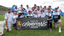 Hutt District cricketers celebrate Pearce Cup title with win over rivals
