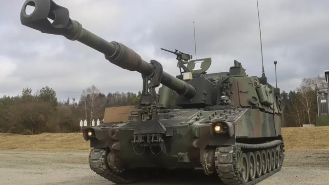 The first class of 635 Ukrainian fighters has finished a five-week advanced US training course in Germany. Photo / US Army
