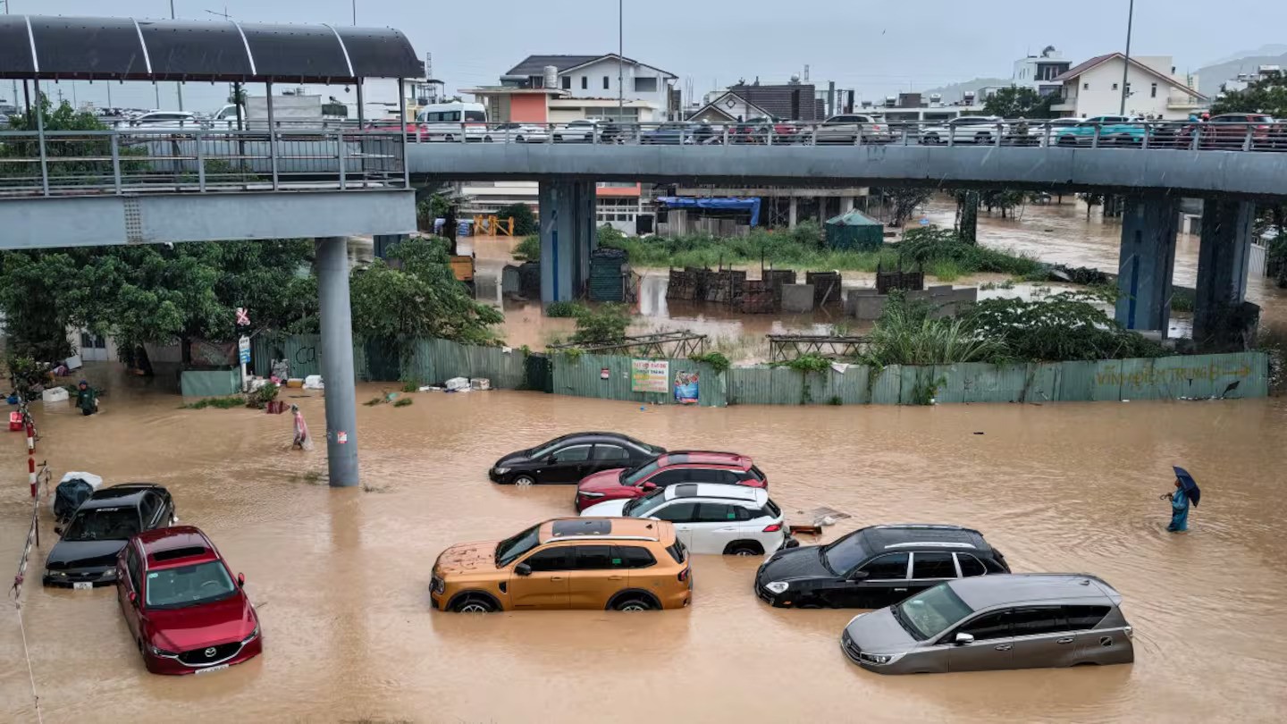 Heavy rain and climate change are making extreme weather more frequent and destructive in Vietnam. Photo / Duc Thao, AFP