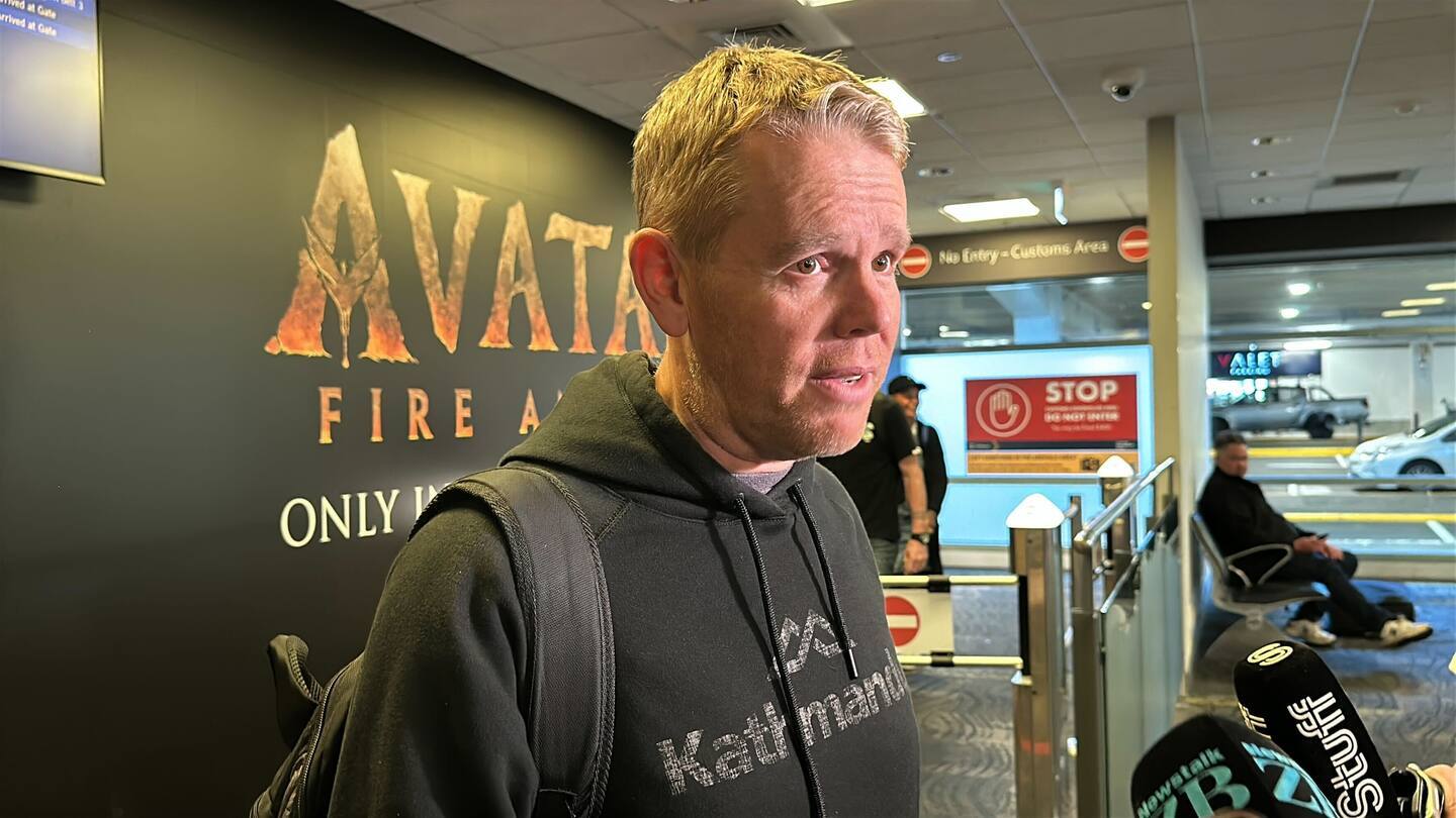 Hipkins lands in NZ, to hold stand-up amid questions over ex-wife’s allegations