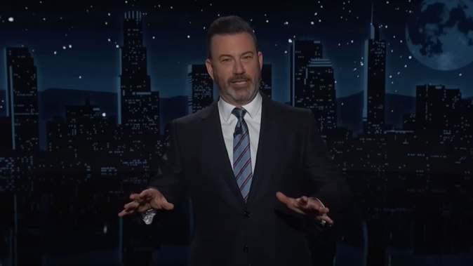 Jimmy Kimmel has been taken off air. Photo / Jimmy Kimmel Live