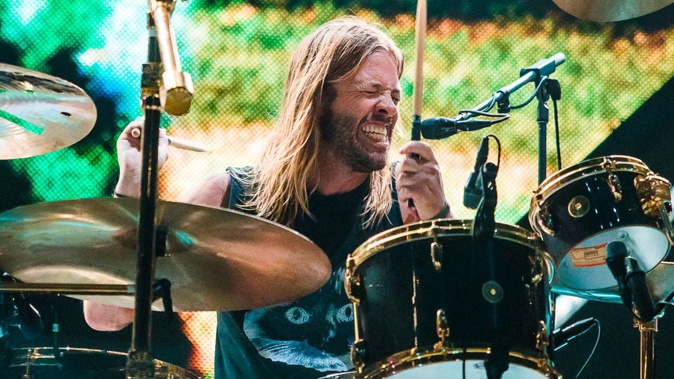 The Foo Fighters have cancelled all upcoming concerts following Hawkins death. (Photo / Getty Images)