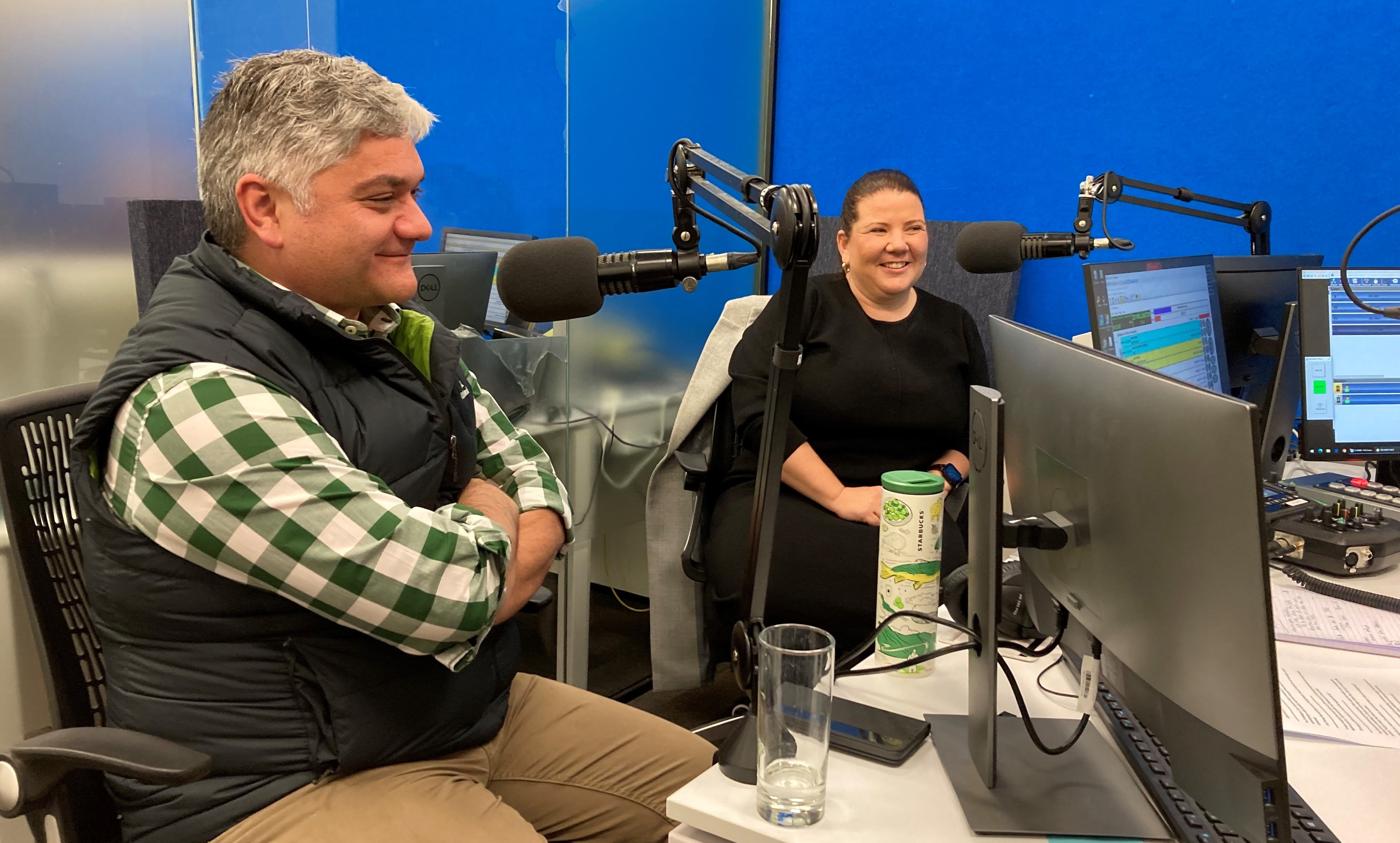 Matthew Tukaki and Brigitte Morten. (Photo / Jack Crossland) 