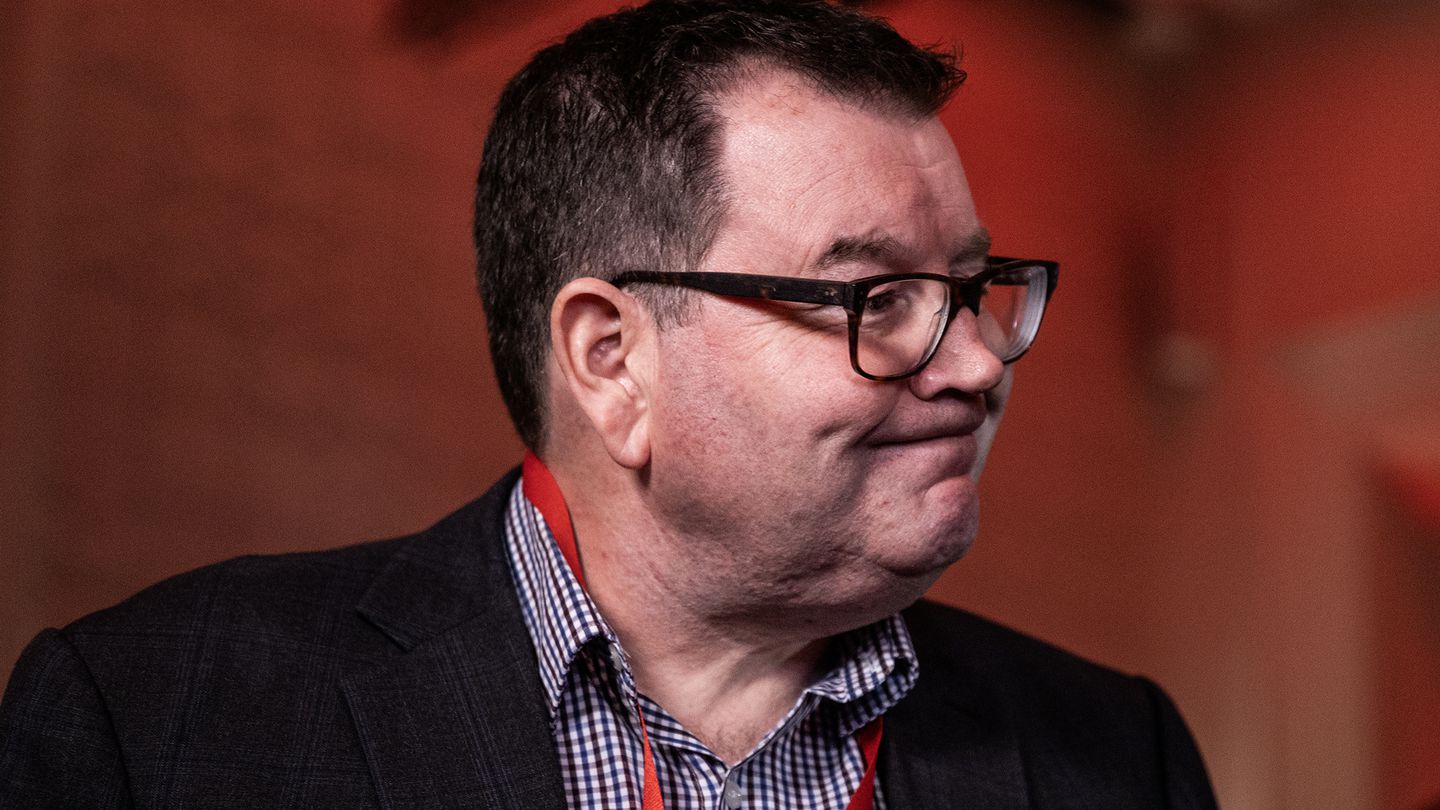 Grant Robertson and his Labour colleagues have little to smile about as the election results come in. Photo / George Heard