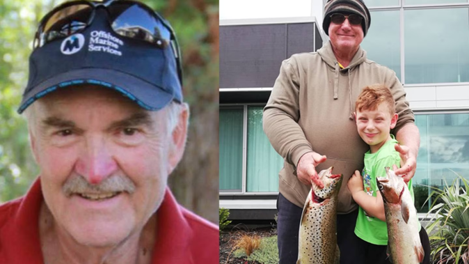 David Hart (left) and son-in-law Roy Nugter with grandson Kobie. Photos / Supplied