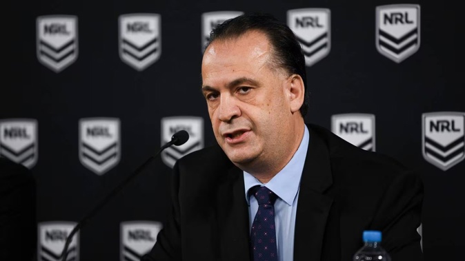 ARL Commission chairman Peter V'landys. Photo / Photosport