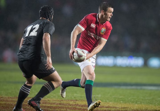 Johnny Sexton has written of issues with New Zealand's weather, the state of some hotel and some fans during his time playing for Ireland and the British & Irish Lions. Photo / Brett Phibbs.