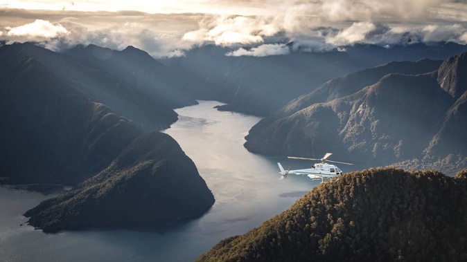 An Otago Daily Times reporter covering the story of a search for a Southland father and son missing in Fiordland has today found the pair. Photo / Supplied