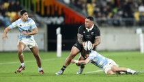 The "immensely proud" father of the latest All Black to join the 100 Club