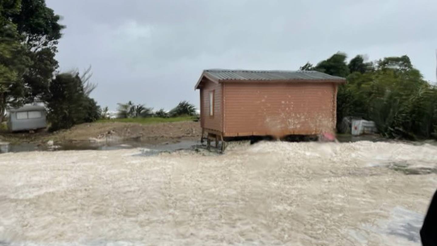 West Coast residents encouraged to evacuate as severe weather lashes area