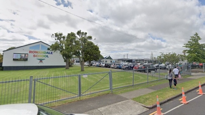 Police are investigating after an alleged attempted abduction yesterday of an 8-year-old schoolboy outside Good News Family Church, next to Rowandale School in Manurewa. Photo / Google Streetview