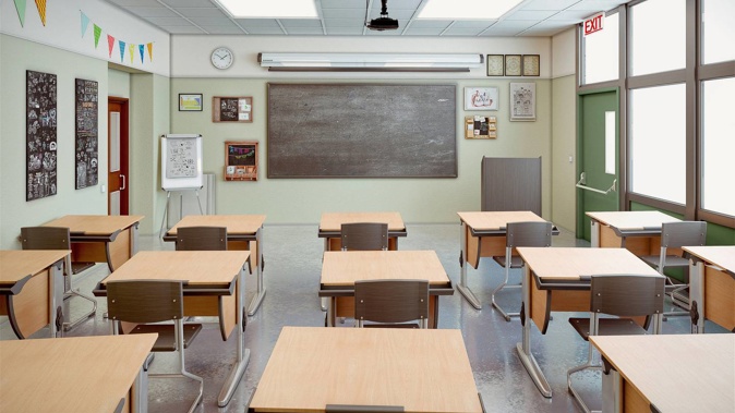 The teacher became angry when they would not leave his classroom after the bell had rung. Stock image / 123RF