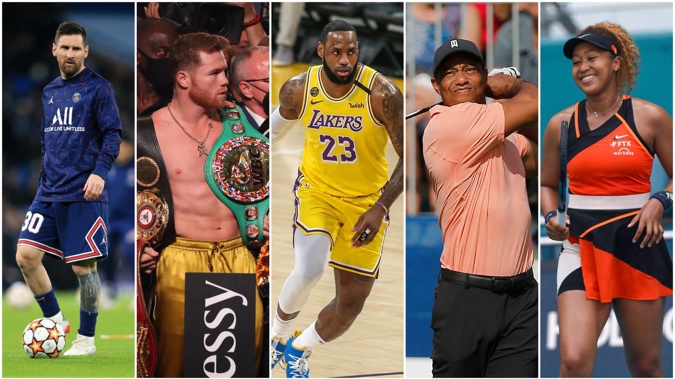 There is a new name at the top of the list of highest-paid athletes in the world. (Photos / Photosport)