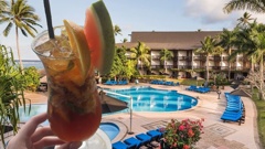 A young couple from Palmerston North are concerned they may have experienced alcohol poisoning during a trip to Warwick Fiji earlier in December. Photo / Supplied