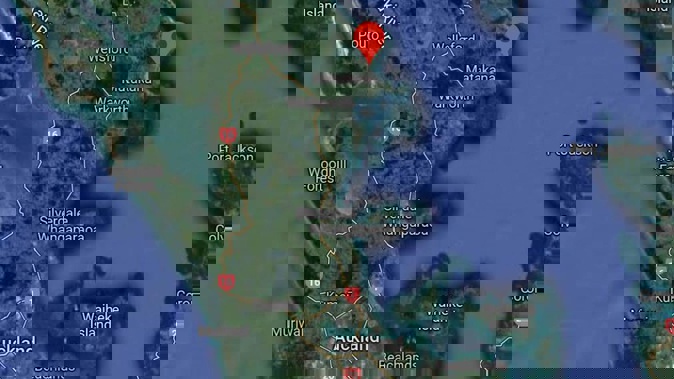A teenager has been killed after being hit by a vehicle in Ōmaha in the early hours of this morning. Image / Google