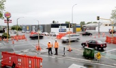 Road workers regularly experienced near-misses. Photo / Bevan Conley