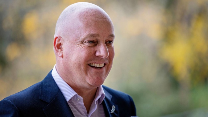 National Party leader Christopher Luxon. Photo / Mike Scott